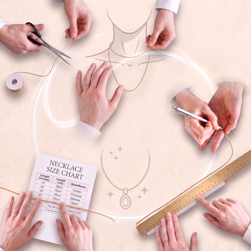 Necklace Length Sizing Guide