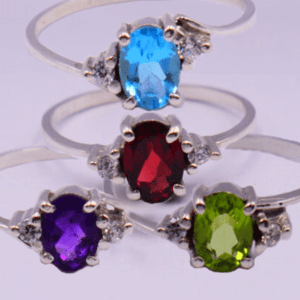 Cubic Zirconia Rings J Rl 04 1
