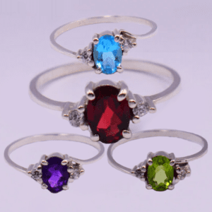 Cubic Zirconia Rings J Rl 04