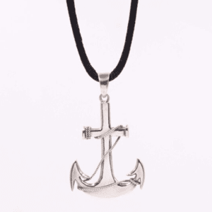 Silver Anchor Pendant Ca Pf 159