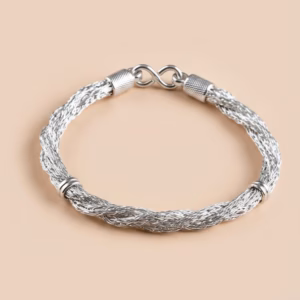 Silver Wire Bangle (W-BL 35)