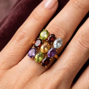 Gold Plated Sterling Silver Ring M Rl 03m 1