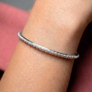 Silver Bangle W Bl 39 1