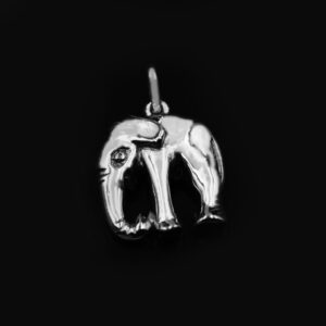 Silver Elephant Pendant Ca Pl 08 2