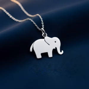 Silver Elephant Pendant Ca Pl 211 1