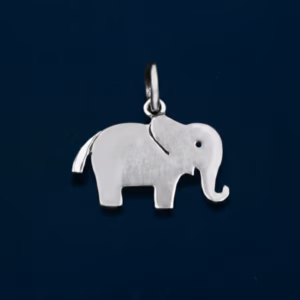 Silver Elephant Pendant Ca Pl 211