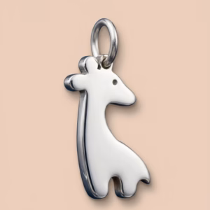 Silver Giraffe Pendant Ca Pf 213 1