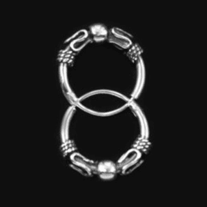 Silver Gypsy Earring G 109 1