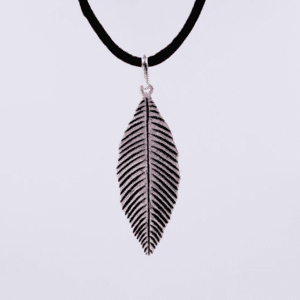 Silver Leaf Pendant Ca Pl 131