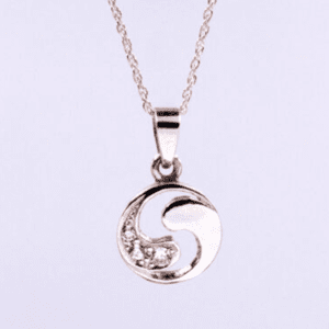 Silver Pendant With Cubic Zirconia P Pl 269 1