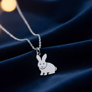 Silver Rabbit Pendant Ca Pf 215 1