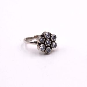 Sterling Silver Ring With Cubic Zirconia Ca Rl 37 2