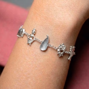 Sterling Silver Bracelet Ca Bf 25 1