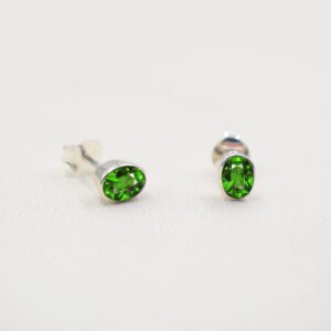 Stud Earrings With Gem Stones J El 26 4