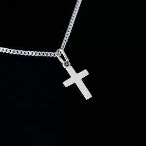 Silver Cross Pendant Ca Pf 31
