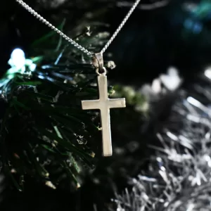 Silver Cross Pendant Ca Pf 61 1