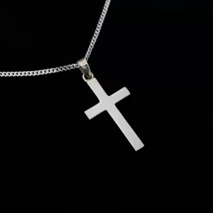 Silver Cross Pendant Ca Pf 61