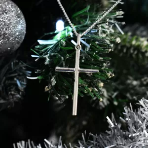Silver Cross Pendant Pf 237 1