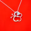 Silver Pendant With Zirconia J Pf 257