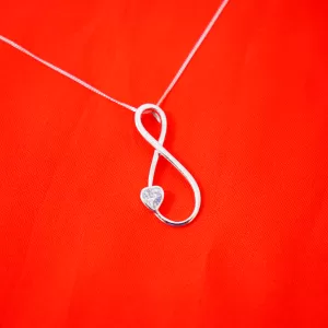Silver Pendant With Zirconia J Pf 258