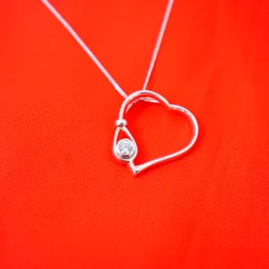 Silver Pendant With Zirconia J Pf 259