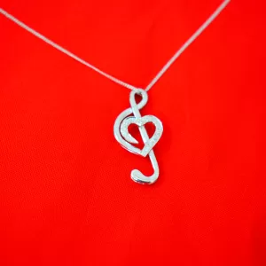Silver Pendant With Zirconia Su Pf 18