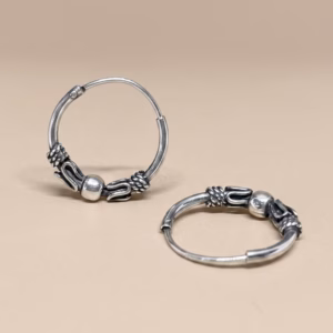 Silver Gypsy Earring (G-109)