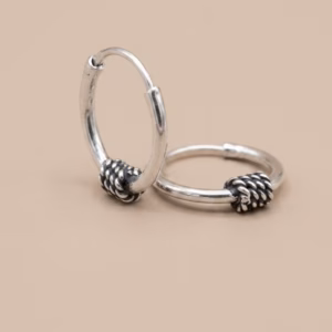 Silver Gypsy Earring (G-72)