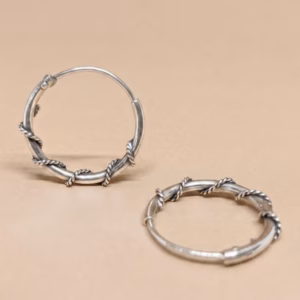 Silver Gypsy Earring (G-107)