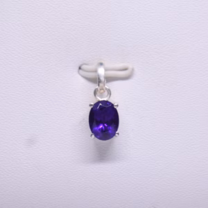 Silver Pendant Amethysts J Pf 158