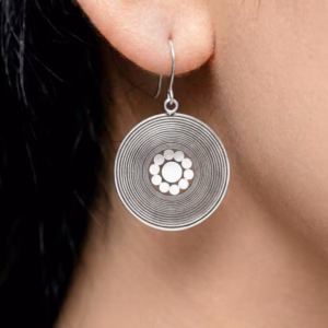 Silver Earring B El 66 1
