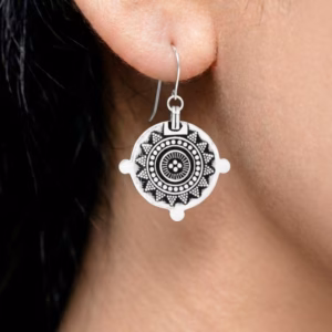 Silver Earring B El 68 1