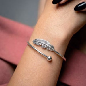 Sterling Silver Bangle Ca Bl 60 1