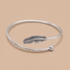 Sterling Silver Bangle Ca Bl 60