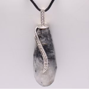 Silver Pendant With Beryl Jpl 30
