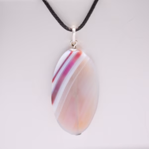 Silver Pendant With Quartz Jpl 221
