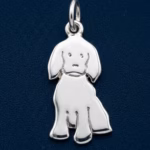 Silver Dog Pendant (CA-PL 213)