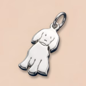 Silver Dog Pendant Ca Pf 212 1