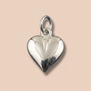 Silver Heart Pendant Ca Pf 64